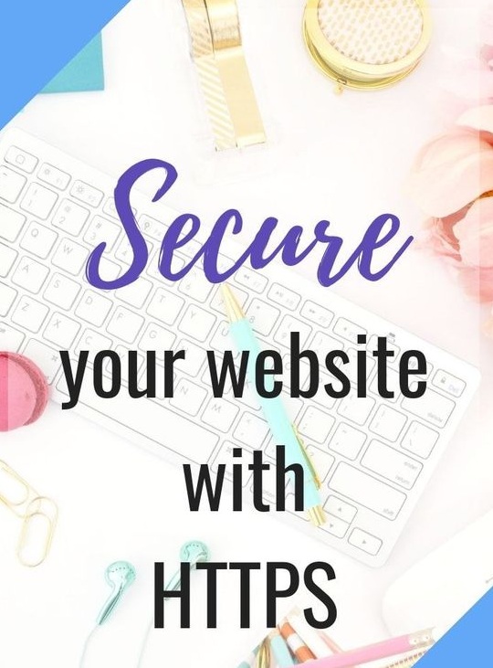 2. Secure your site with HTTPS.